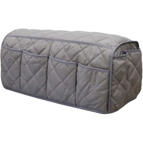 Sac de rangement pour accoudoir de canapé, sac de rangement pour chaise, sac de rangement antidérapant peut contenir des tablettes, des téléphones portables, des livres, des magazines et des télécomm (1/4)