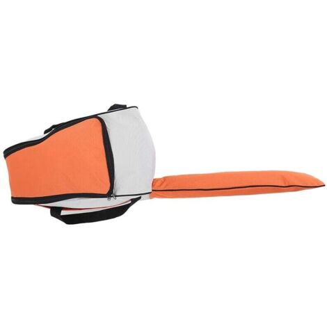 Sac de rangement portable pour trononneuse en tissu Oxford pour tondeuse à gazon, étui de transport, bote de protection (orange) (1/4)