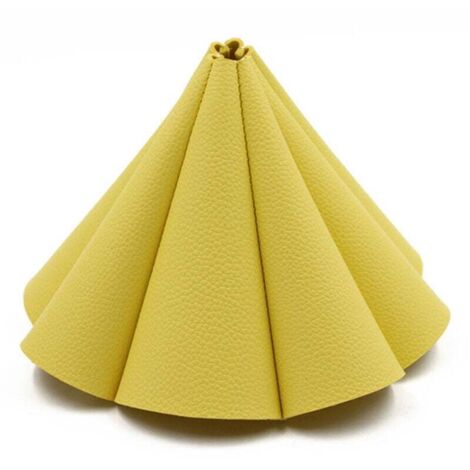 Abat-jour d'extérieur en cuir, Design Unique, robuste, exquis, polyvalent, pour Camping et randonnée (1/4)