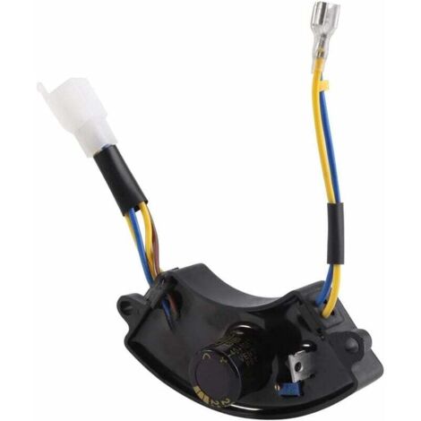 Régulateur de tension AVR 220μF 250V Automatique en Forme d'arc pour Générateur électrique à Essence