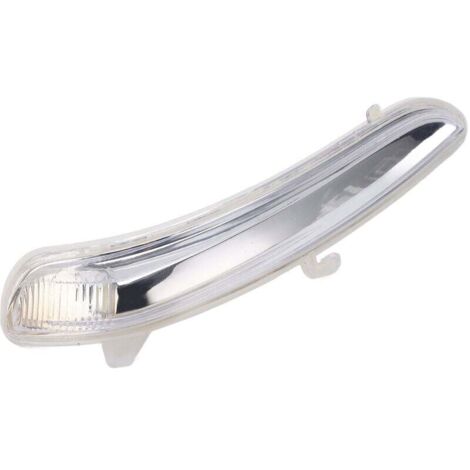 Boîtier de Voyant Lumineux, Indicateur de Rétroviseur Latéral, Boîtier de Lampe de Clignotant, Lentille Fumée 1607512680 de Remplacement pour C3 C4