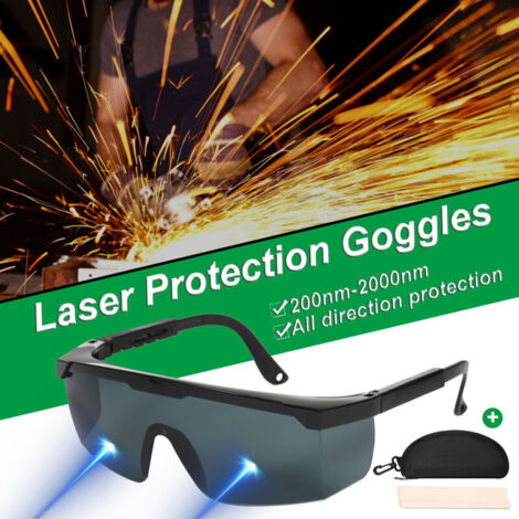 Lunettes Laser épilation Lunettes De Protection IPL Hugwait 190-2000nm - Pour Épilation Laser Et Lumière Pulsée Lunettes Pour épilation Lumière Pulsée