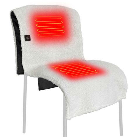 Coussin de chaise chauffant électrique Sherpa à température réglable pour chaise, canapé (1/4)