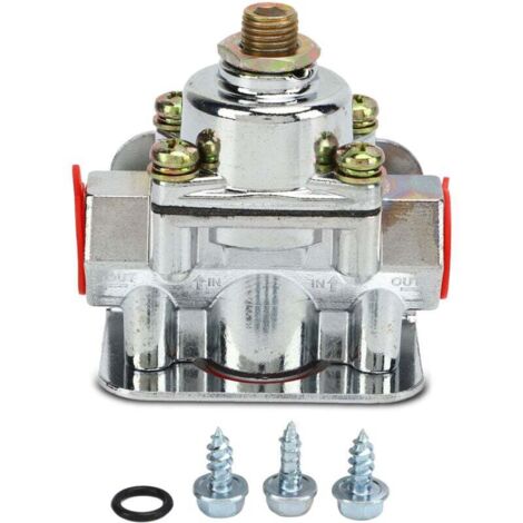 Régulateur de pression de carburateur 4-1/2 à 9 Psi 3/8 pouces NPT Port en alliage de Zinc 12-803 pour Holley (1/4)