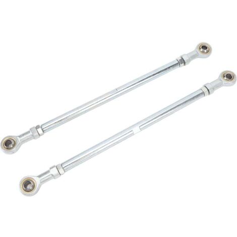 Kit d'embouts de biellette de direction 295 mm 8 mm, alliage d'acier haute résistance, adapté aux karts, trikes de drift et VTT (1/4)