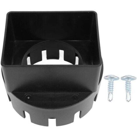 Adaptateur de Gouttière de Descente, Raisonnablement Conçu pour Connecteur de Tuyau de Drainage, Facile et Rapide à Installer, Adaptateur de Descente de Gouttière pour Gouttières (1/4)