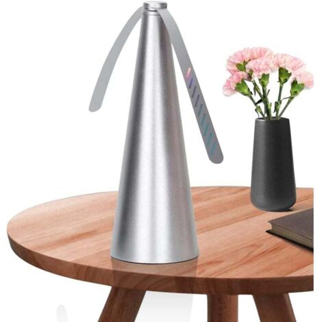 Ventilateur Anti-Mouche, Protection Contre Insectes Volants Produits Chimiques Ventilateur Anti Mouche indolore pour Camping Salle à Manger Jardin (1/4)