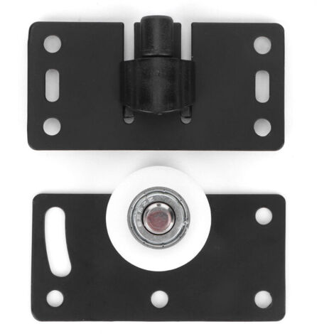 Hztyyier 2 Pièces Poulie Porte Coulissante Acier Inoxydable - Silencieuse Et Robuste Pour Placard Et Meubles