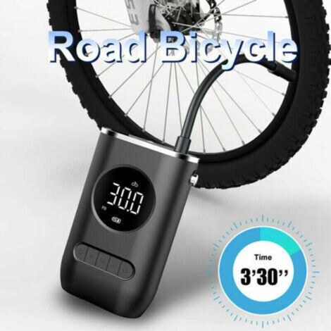 GPUTEK BG02 Pompe à air électrique pour vélo 150 PSI avec
