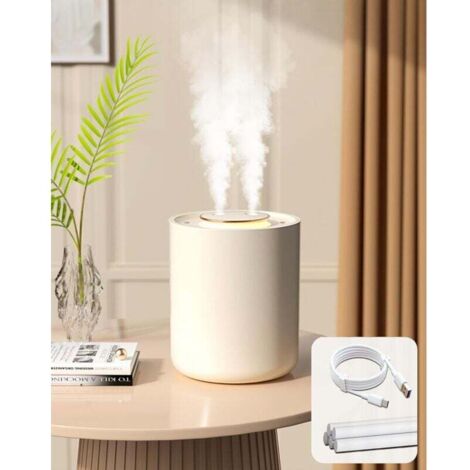 Umidificatore per cameretta con luce notturna, umidificatore per piante ricaricabile da 1500 ml, 3 modalità di nebulizzazione, ultra silenzioso (1/4)