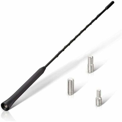 Antenna per auto FM DAB Antenna radio per auto Antenna per auto sul tetto Antenna per auto universale di ricambio da 40 cm con funzione (1/4)
