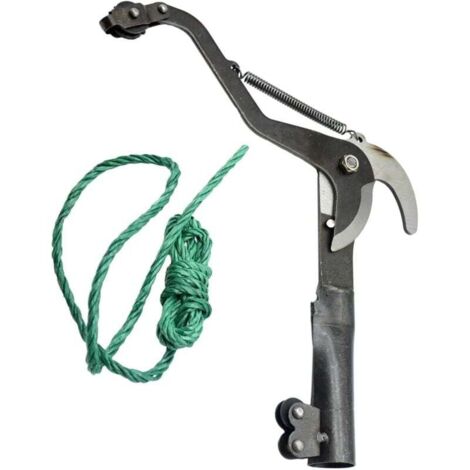 Forbici da potatura ad alta quota, testa della sega estensibile senza asta, troncarami per esterni ad alta quota con corda, troncarami per alberi da frutto (1/4)