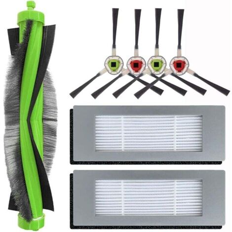 Kit di accessori di pulizia sostitutivi per robot aspirapolvere Irobot Roomba Combo 113 R113840, pezzi di ricambio: 1 spazzola a rullo, 2 filtri e 4 spazzole laterali. (1/4)