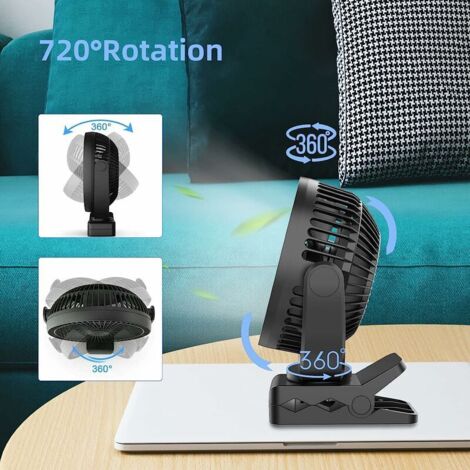 Ventilateur De Table, Petit Ventilateur USB Portable, 2 Vitesses Rotation A 360 Degres Adapte Au Travail Aux Etudes Bleu 6 5 Pouces 96983823 Ventilateur De Table, Petit Ventilateur USB Portable, 2 Vitesses Rotation A 360 Degres Adapte Au Travail Aux Etudes Bleu 6 5 Pouces 96983823