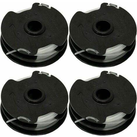 Lot de 4 bobines de Rechange pour débroussailleuse sans Fil Parkside PRTA 20-Li C3 IAN351753 (1/4)