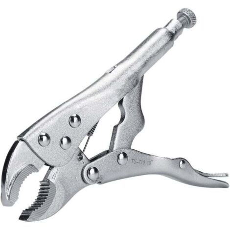 Étau, étau de 25 cm en acier au chrome-vanadium, pince à mâchoires réglables, outils de soudage (1/4)