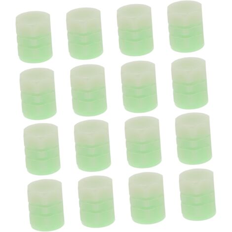 48 Pièces De Valve De Chapeau De Fontanelle Capuchon De Tige De Valve De Pneu Fluorescent Lumières De Pneu d'air pour Pneus De Pneu De Vélo Bouchon De Valve (1/5)