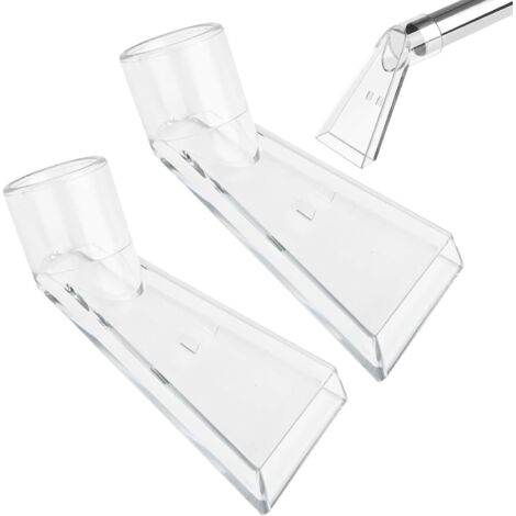 Lot de 2 Ambouts pour Aspirateur à vide - Buse Pivotante, Brosse pour Aspirateur, Tête d'aspiration pour le Nettoyage des sols et des tapis, Buse d'aspiration, Accessoires d'aspirateur (1/5)