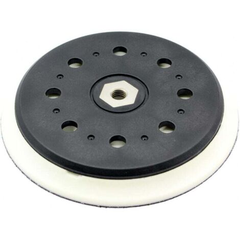 Plateau Auto-Agrippant Souple Ø150 Pour Ponceuses Excentriques Compatible Modèles BO6050 (1/4)