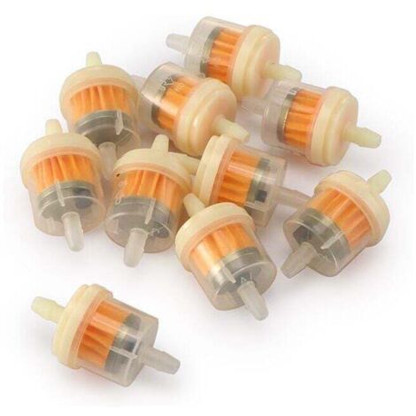 Filtres À Carburant Universels Avec Aimant 12 Pièces Pour Tondeuse À Gazon Motocyclette Et VTT (1/4)