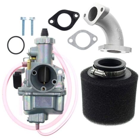 Kit Carburateur VM22 26mm Tuyau Admission Moto Cross 110cc 125cc 140cc (1/4)