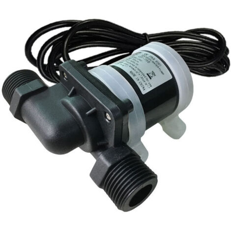 Mini Pompe À Eau DC 12V Circulateur Eau Chaude Sanitaire Sans Balai -40°C À 100°C Débit Élevé (1/4)