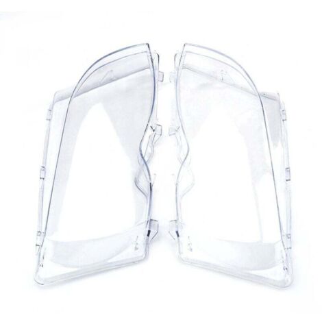 Lot de 2 Verres de Phare Transparents pour BMW Série 3 E46 Facelift 2001-2005