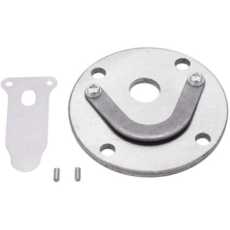 Plaque de Valve de Compresseur d'Air en Métal U 3/8 Pouces 45x47mm Pièce de Rechange (1/4)