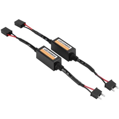 Décodeur Anti Scintillement Phare LED Canbus Résistances Anti Erreur H7 2 Pièces (1/4)