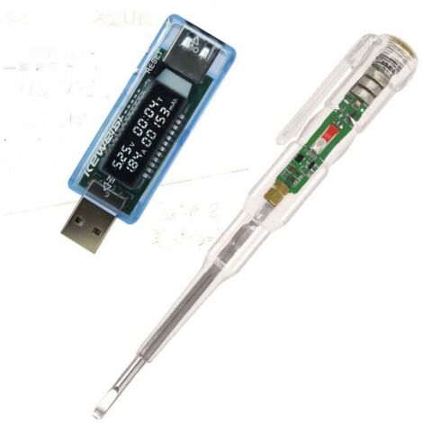 Testeur USB LCD Mesure Tension Courant Capacité Chargeur Batterie Externe Stylo Test (1/4)