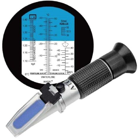 Réfractomètre Miel Brix 58-90% Teneur en Eau 10-32% pour Apiculteurs Huiles Végétales Lait Sirop