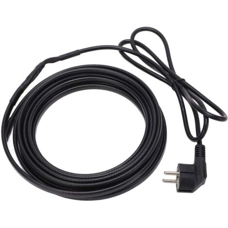 Câble Chauffant pour Tuyaux 5 Mètres Autorégulant avec Prise UE 220V Protection Hiver (1/4)