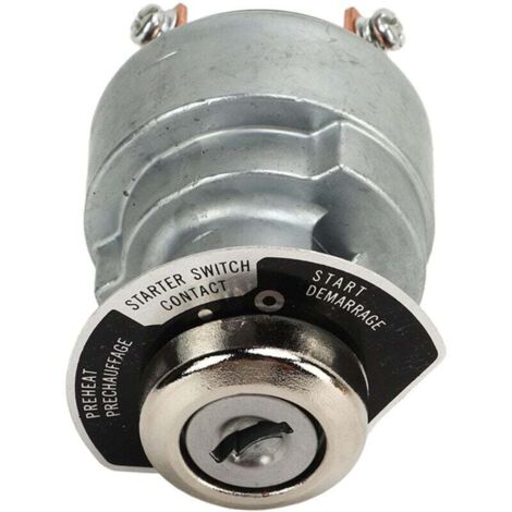 Interrupteur Démarreur Moteur Kubota D722 D902 D1005 D1105 D1305 V1205 V1305 V1505 Clé Allumage (1/4)