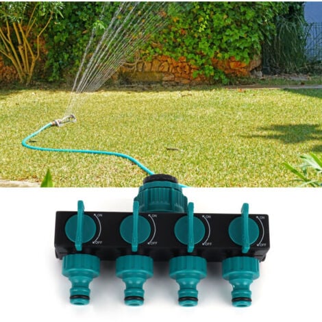 Répartiteur 4 Voies - Distributeur D'eau Tuyau D'arro 1-2" - Débit D