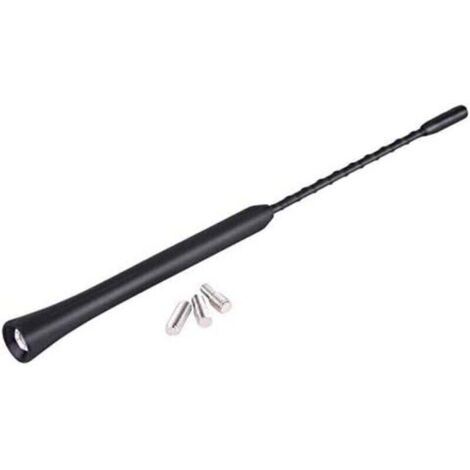Antenne Radio FM Universelle 9 Pouces Anti-Bruit Remplacement Voiture avec Vis (1/4)
