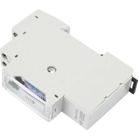 Interrupteur Horaire Haute Précision 1P Intelligent pour Éclairage Extérieur 220V Minuterie Programmable (1/4)