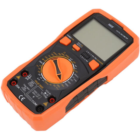 Multimètre Numérique LCD Mesure Tension Courant AC DC Résistance