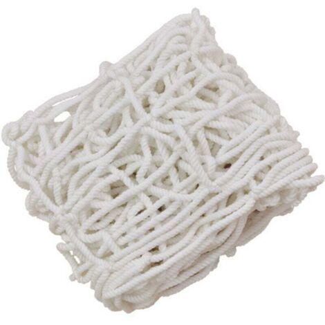 Filet de Sécurité pour Balcon et Escalier Enfant Animal Polyester Blanc 1M x 5M