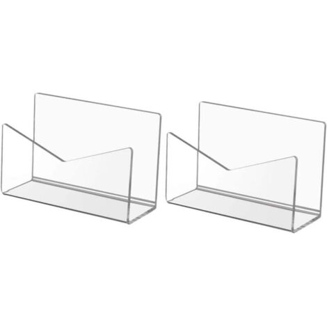 Organisateur Bureau 2 Pièces Porte-Revues Porte-Fichiers Support Rangement Lettres (1/4)