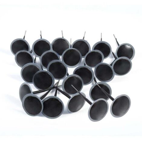 24 Pièces Réparation Crevaison Pneu Tubeless Automatique Filaire 4 5 Mm Patch Prise Champignon (1/2)