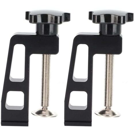 Pinces À Bois En Alliage Aluminium Et Acier Inoxydable Type 45 75 Outils Menuiserie 2 Pièces (1/4)