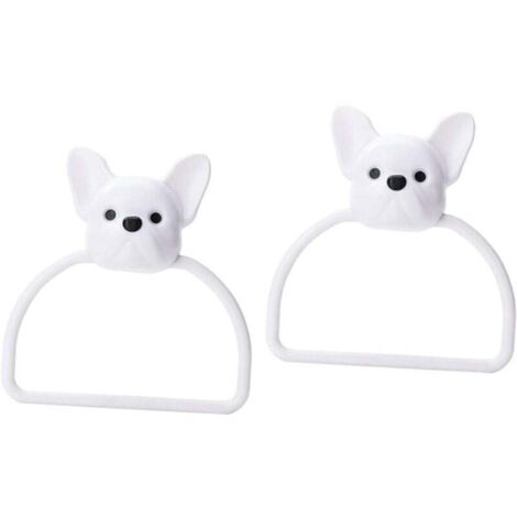 Porte Serviettes Murale Rond Pour Salle De Bain Et Cuisine Pièces Accessoires (1/4)