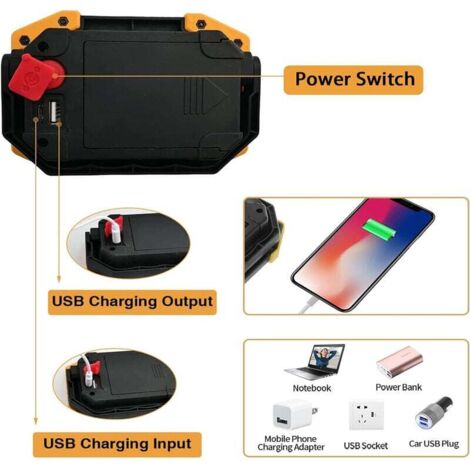 Lumières de camping télescopiques rechargeables 14 New | Ubuy