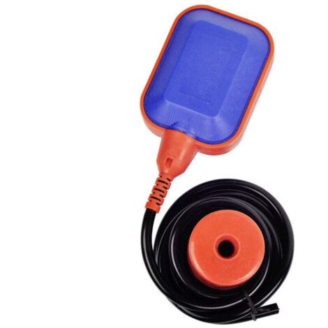 Interrupteur À Flotteur Automatique 2 Mètres Pour Niveau D'eau De Piscine Domestique Câble Rouge (1/4)