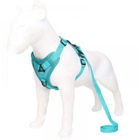 Harnais Réglable Pour Chat Avec Laisse 1.5m - Tissu Maille Respirant, Bandes Réfléchissantes, Fermeture Rapide - Sécurité Anti-Éclatement, Pour Chatons Et Chats Adultes (Rose)