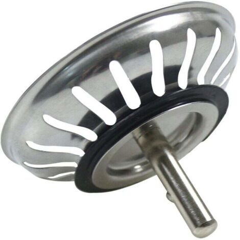 Panier De Couvercle D Évier Cuisine 80 Mm Filtre Universel Acier Inoxydable Pop Up Lavable Sans Blocage Ni Débordement (1/4)