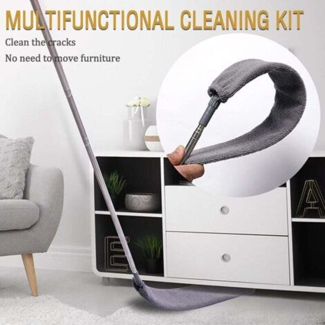 HAUTSTORE Plumeau télescopique 140 cm de Long - Plumeau Miracle en Microfibre pour poussière