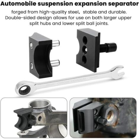 YushengTai Écarteur De Jambe De Suspension – Outil Universel Pour Séparer Fusées D'Essieu Et Moyeux Auto