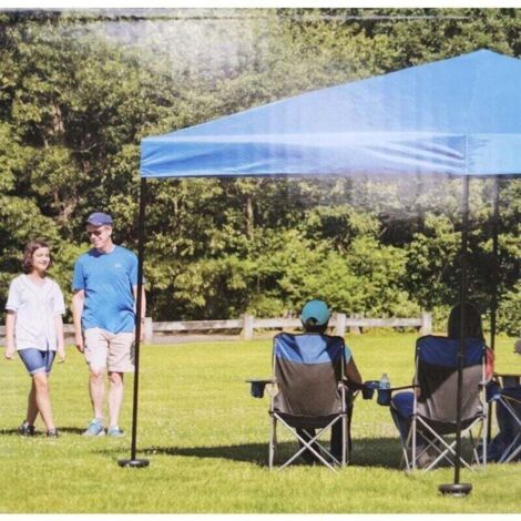 Outsunny Lot De 4 Poids De Lestage Pour Tonnelle Et Barnum – Disques Noirs Ø20 Cm – Stabilité Anti-Vent Renforcée