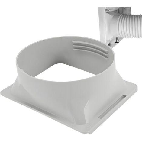 Adaptateur Tuyau Fenêtre 13cm Pour Climatiseur Portable - Interface Plate Échappement